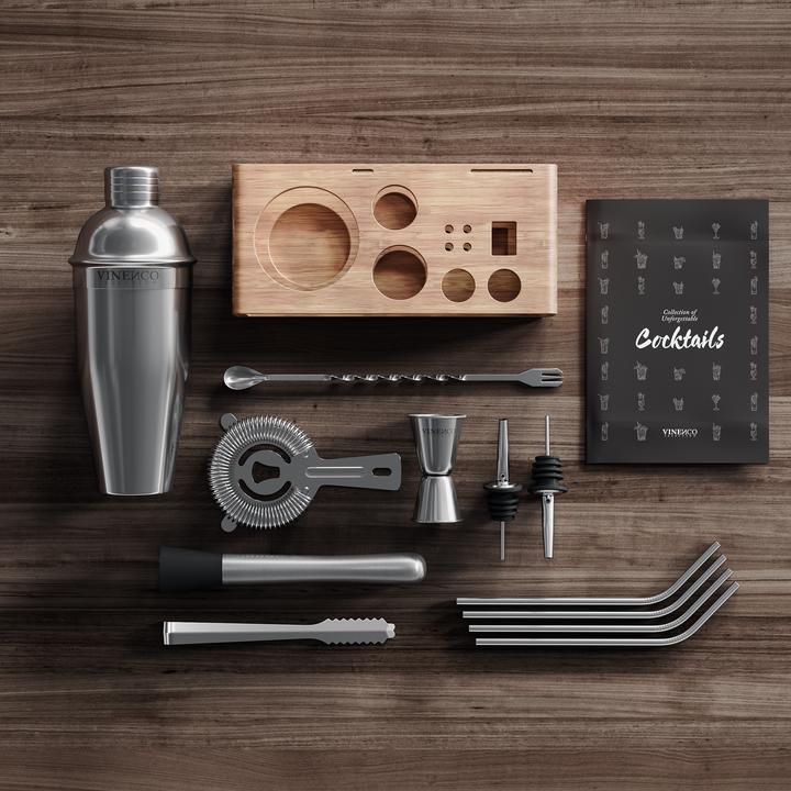 Actual product image Vinenco Cocktail Shaker Set (Cocktail set)