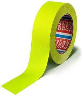 Produktbild tesa Gewebeband Neon-Gelb 25m:25mm (25 mm)