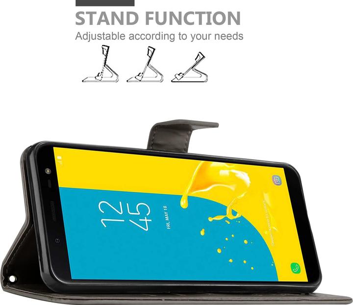 Productafbeelding Cadorabo Bloemen Boekomslag (Samsung Galaxy J6 (2018))