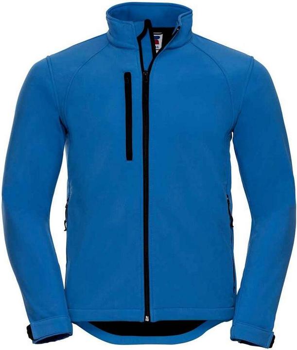 Actual product image Russell Mens Plain Soft Shell Jacket (L)
