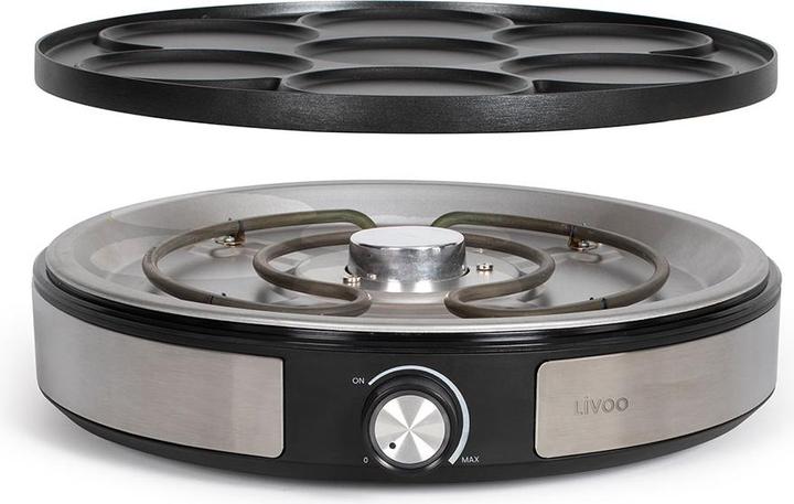 Actual product image Livoo 2-in-1-Crêpepfanne