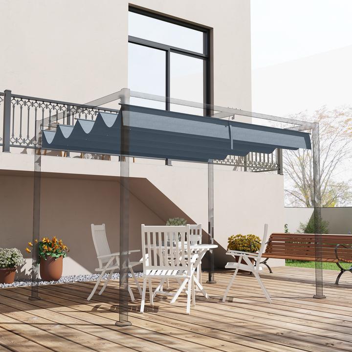 Actual product image Outsunny Replacement roof for 3 x 2.15 m garden pavilions (286 cm, 245 cm)
