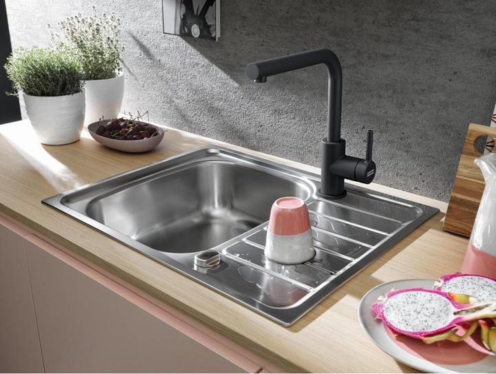 Actual product image Franke MITIGEUR 295481 LINAL BEC NOIR MAT