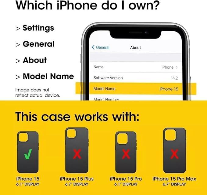 Produktbild OtterBox Symmetry (Apple iPhone 13, Apple iPhone 15, Apple iPhone 14, Apple iPhone 16e)
