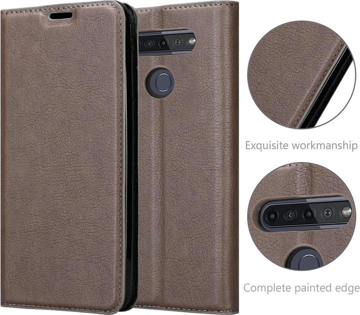 Produktbild Cadorabo Book Invisible Magnet Cover (LG K51s)