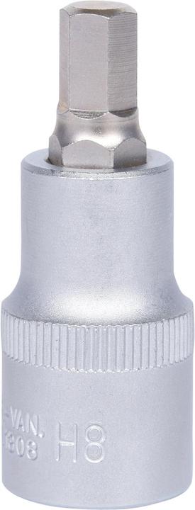 Produktbild KS Tools 1/2" Bit-Stecknuss kurz (8 mm)