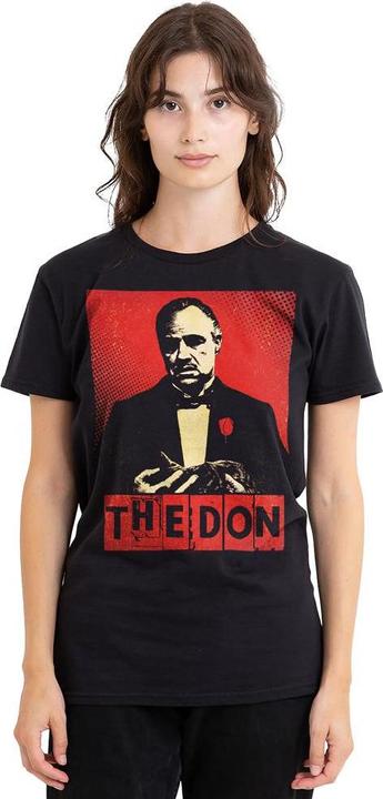 Actual product image The Godfather Unisex Adult Don Vito Corleone Pop Art T-Shirt (L)