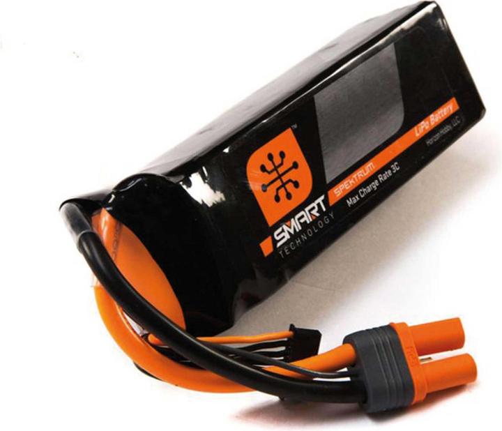 Produktbild Horizon Hobby LiPo Akku 5000mah 6S 22.2V Smart LiPo 30C, iC5 (22.20 V, 5000 mAh)
