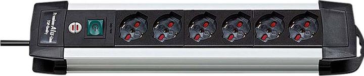 Image du produit Brennenstuhl Steckerleiste Premium Alu-Line 10x Italienische Steckdose Typ L (P17/11) - Italienischer Stecker Typ (10 x, 3 m)