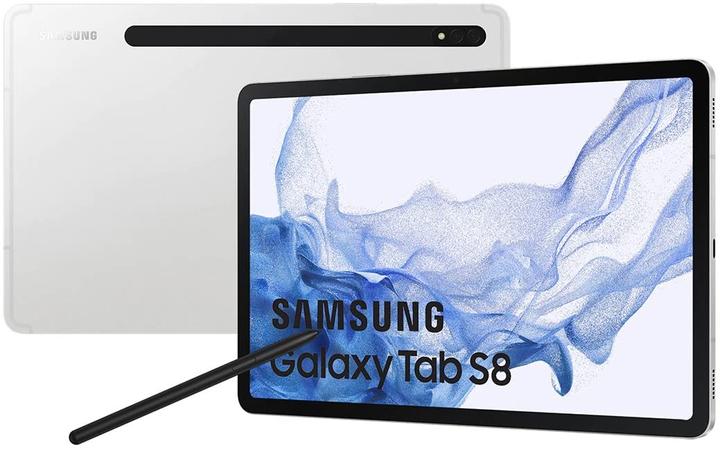 Actual product image Samsung Galaxy Tab S8 (WLAN only, 11", 128 GB, Silver)
