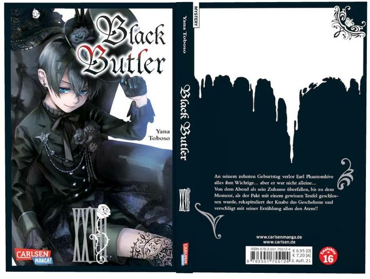 Produktbild Black Butler, Band 27 (Deutsch, Yana Toboso, 2019)