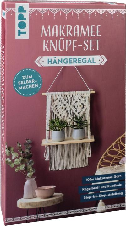 Topp Makramee Knüpf-Set "Hängeregal"