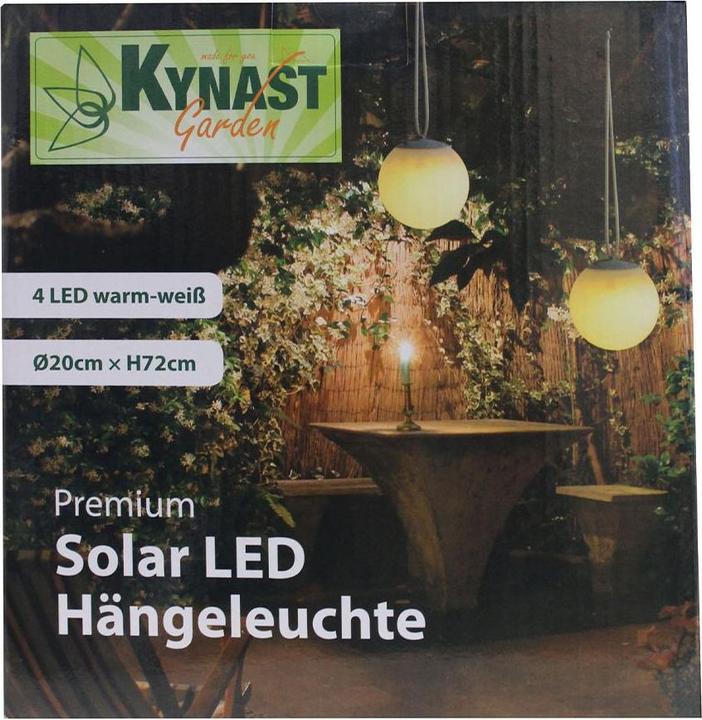 Actual product image Solar Premium Pendant Ball Light (IP44)