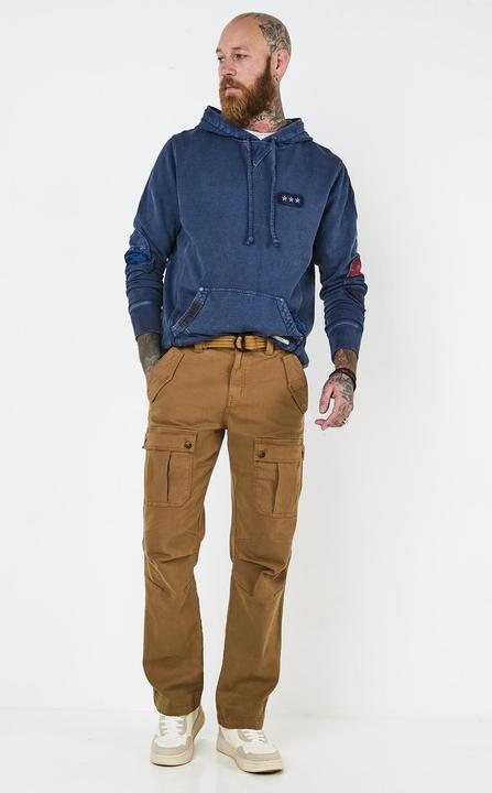 Actual product image Joe Browns Classic Cargo Trousers with Woven Belt (W52/L32)