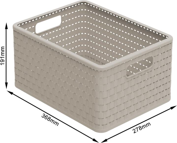 Actual product image Rotho Eco Country (1 x, 28 x 37 x 19 cm)