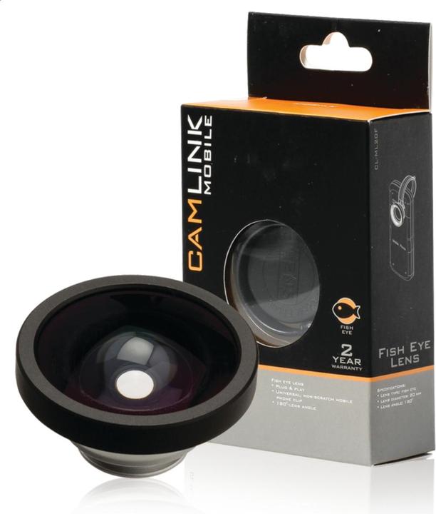 Actual product image Camlink CL-ML20F Fisheye Lens for Mobile Phones (Metal)