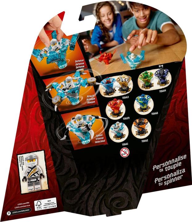 Immagine prodotto LEGO Spinjitzu Zane (70661, LEGO Ninjago)