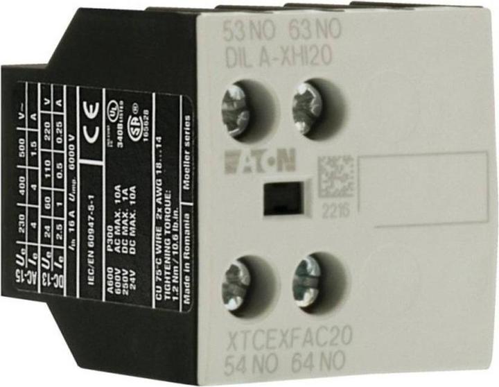 Immagine prodotto Eaton DILA-XHI20 276422 Modulo interruttore ausiliario 2S Struttura