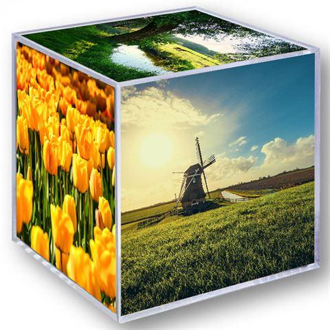 Actual product image TOP Photo cube (8 x 8 cm)