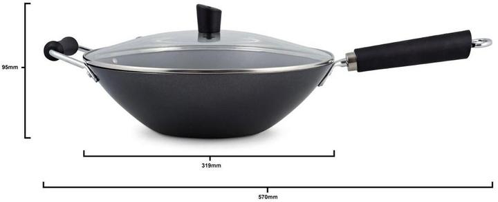 Actual product image Ken Hom performance wok (31.90 cm, Wok, Steel, Iron)