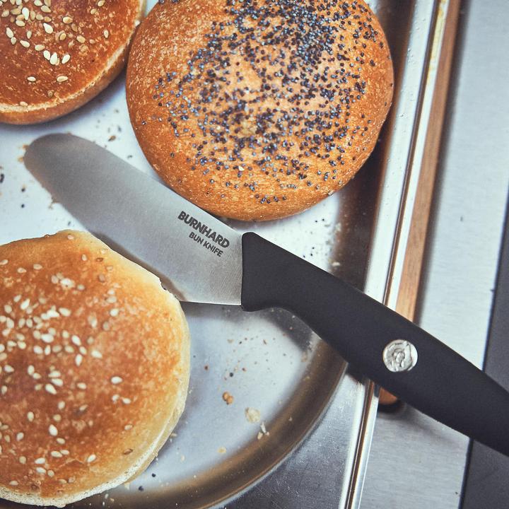 Immagine prodotto Burnhard Set per hamburger da 6 pezzi con coltello per hamburger