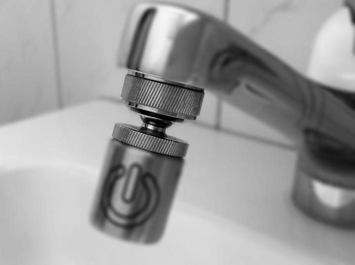 Actual product image aquaclic Giro ball joint for faucet