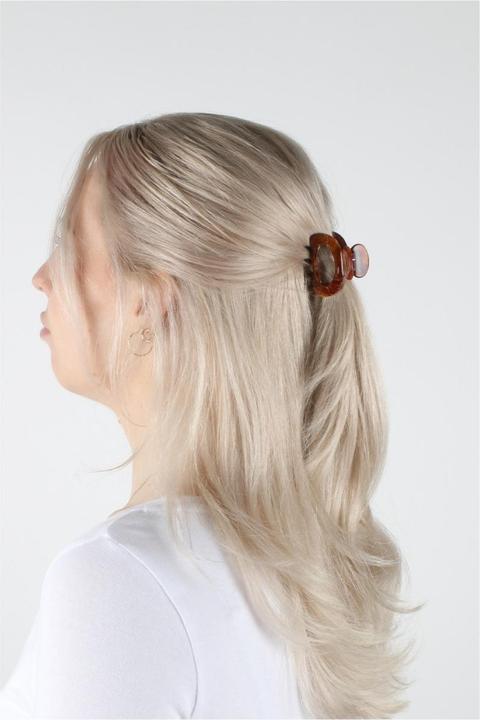 Produktbild Trisa Hair - Marbled hair clips, brown gold (2 Stk.)