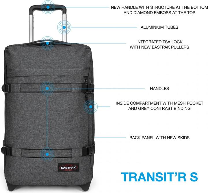 Immagine prodotto Eastpak Transit'r (42 l, Bagaglio a mano (fino a 50 litri))