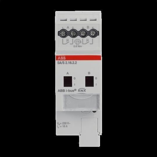Image du produit ABB Actionneur de commutation double, 16A, REG SA/S2.16.2.2 (Actionneur de commutation)