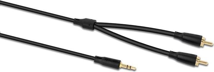 Image du produit QED Connect Cable Stereo 3.5Mm (M) To 2 X Phono (M) 0.75 meters QE8111 (0.75 m, RCA)