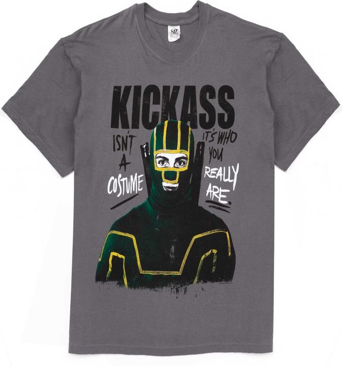Immagine prodotto Kick-Ass Maglietta Colonnello a Stelle e Strisce Graffiti Uomo (S)