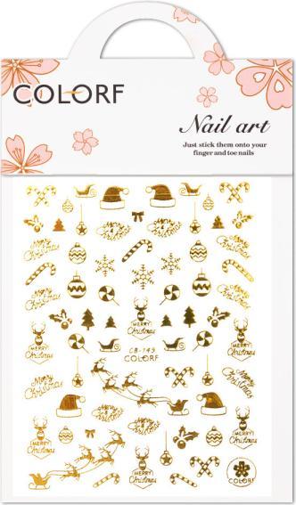 Actual product image Nagellack24 Christmas (Nail punch, Gold)