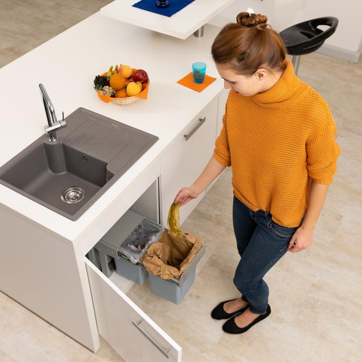 Produktbild Relaxdays Einbaumülleimer