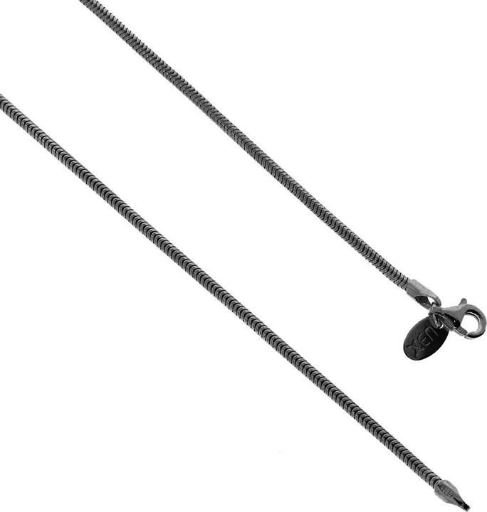 Image du produit Xen Collier serpent de 42 cm en argent 925 black rhodium (Argent sterling 925, 42 cm)