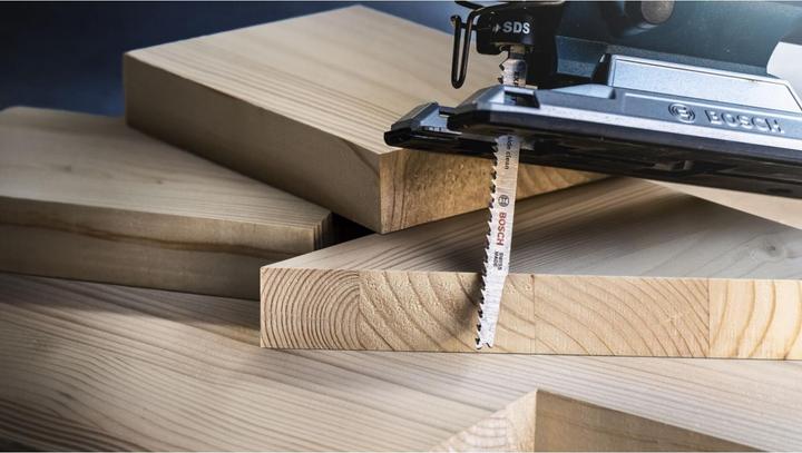 Image du produit Bosch Professional Zubehör Lame de scie sauteuse EXPERT 'Wood 2-side clean' T 308 B, 5 pièces