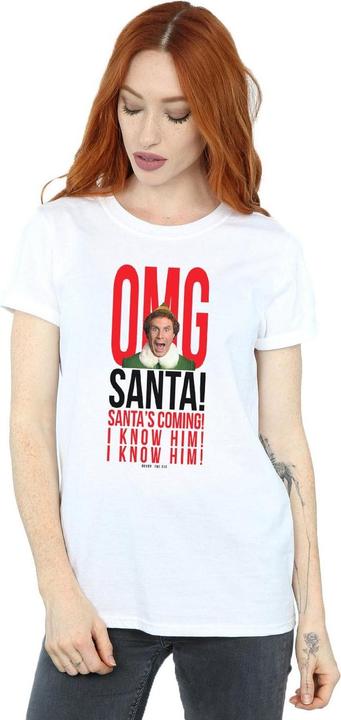 Produktbild Elf OMG Santa I Know Him TShirt (XL)