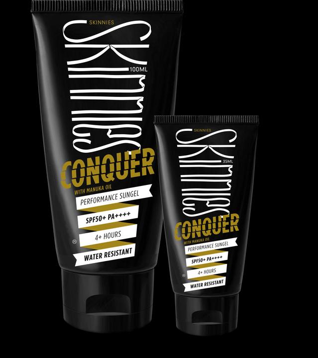 Produktbild Skinnies Conquer SPF 50 (Sonnencreme Gesicht, SPF 50, 35 ml, 40 g)