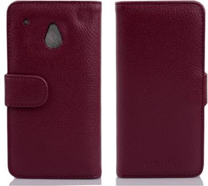 Actual product image Cadorabo Book with structure cover (HTC One Mini)