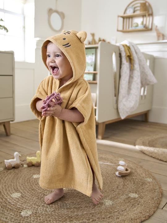 Actual product image Vertbaudet Baby bath poncho TIERLIEBE (80)