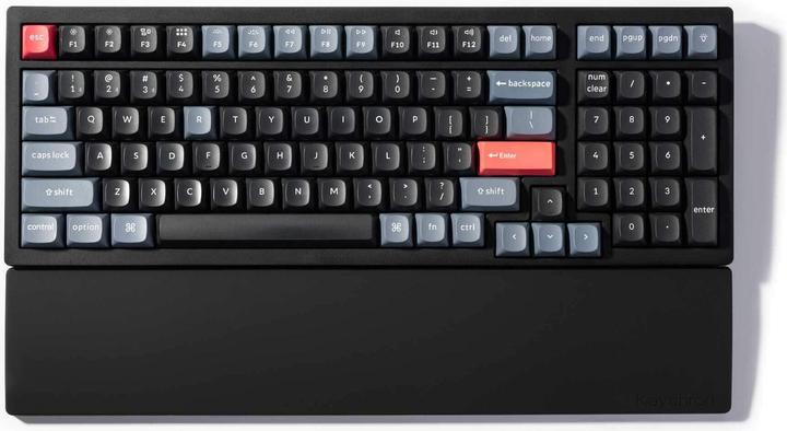 Image du produit Keychron Silicone Palm Rest pour K4/Q5/V5 (noir)