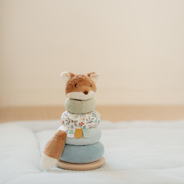 Image du produit Little Dutch Tour d'empilage avec anneaux Forest Friends