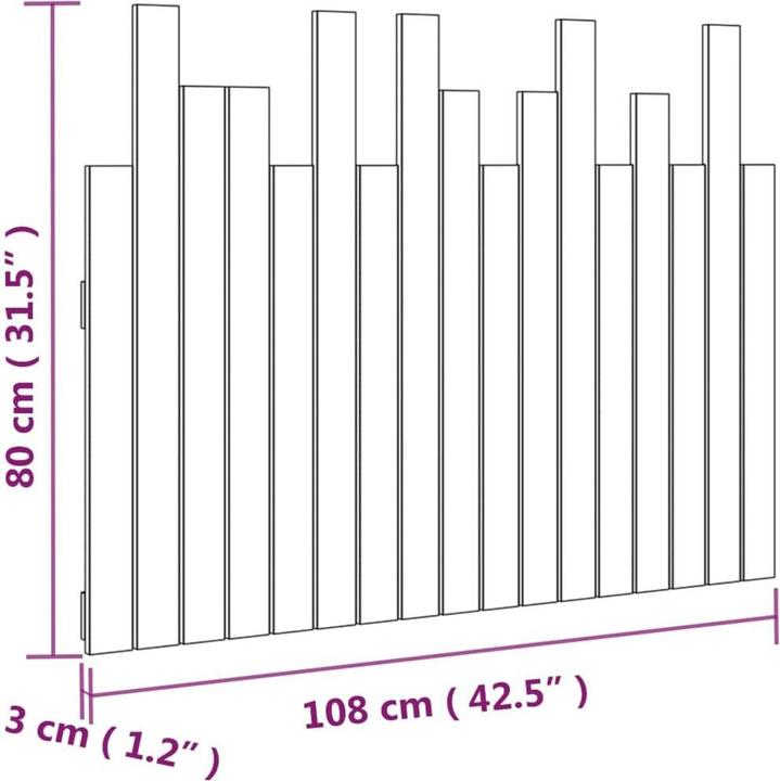 Image du produit VidaXL Ammon (108 x 3 x 80 cm)