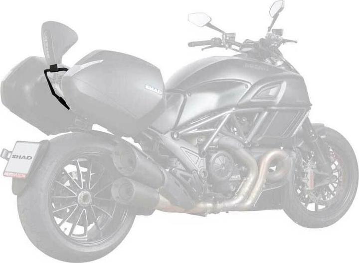 Shad D0DV14RV Schienalino Ducati Diavel 1200 '14-'15