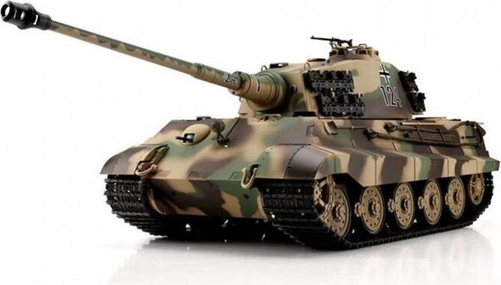Image du produit Torro Tank Königstiger BB+IR V6.0S chaînes métalliques, 1:16, RTR (RTR Prêt à fonctionner)