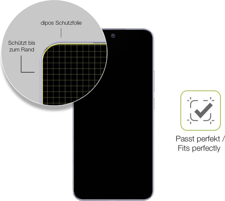 Immagine prodotto Dipos Full-Cover Pellicola Protettiva opaco (1 Pezzo/i, Realme Q3 Pro 5G)