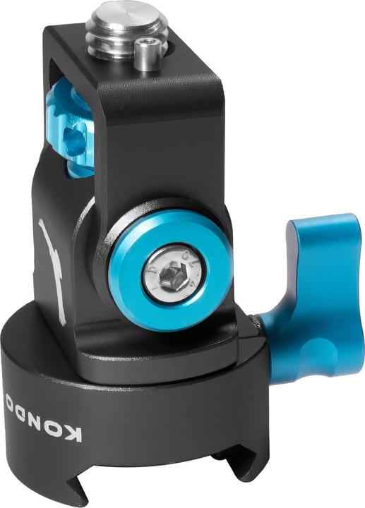 Immagine prodotto Kondor Blue Supporto monitor girevole e inclinabile con perno Arri (Pan/Tilt) (versione con morsetto NATO) (7")