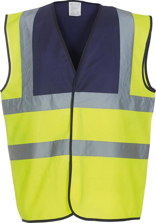Immagine prodotto Yoko Gilet Alta Visibilità Bordo a contrasto Adulto Unisex (3XL)