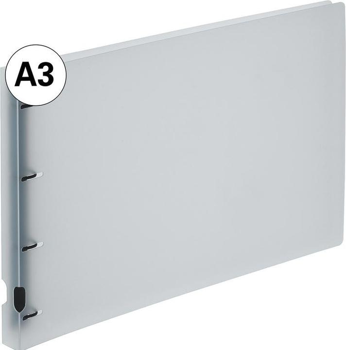 Produktbild Kolma Zeigebuch Vision A3 quer 4 Ringe Füllhöhe 2 cm farblos (A3, 30 mm, 1 Stück)