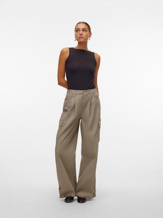 Produktbild Vero Moda VMDILLON Hohe Taille Cargohose Cargo-Hose (32)
