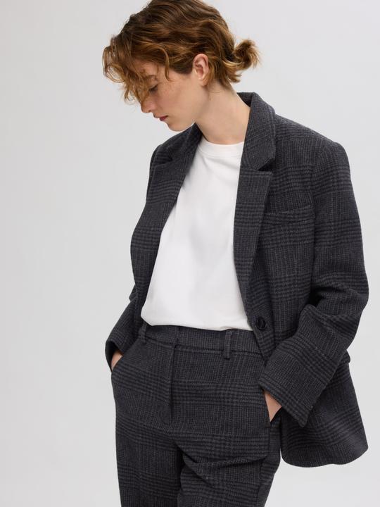 Image du produit Selected Femme Blazer oversize à carreaux (36)